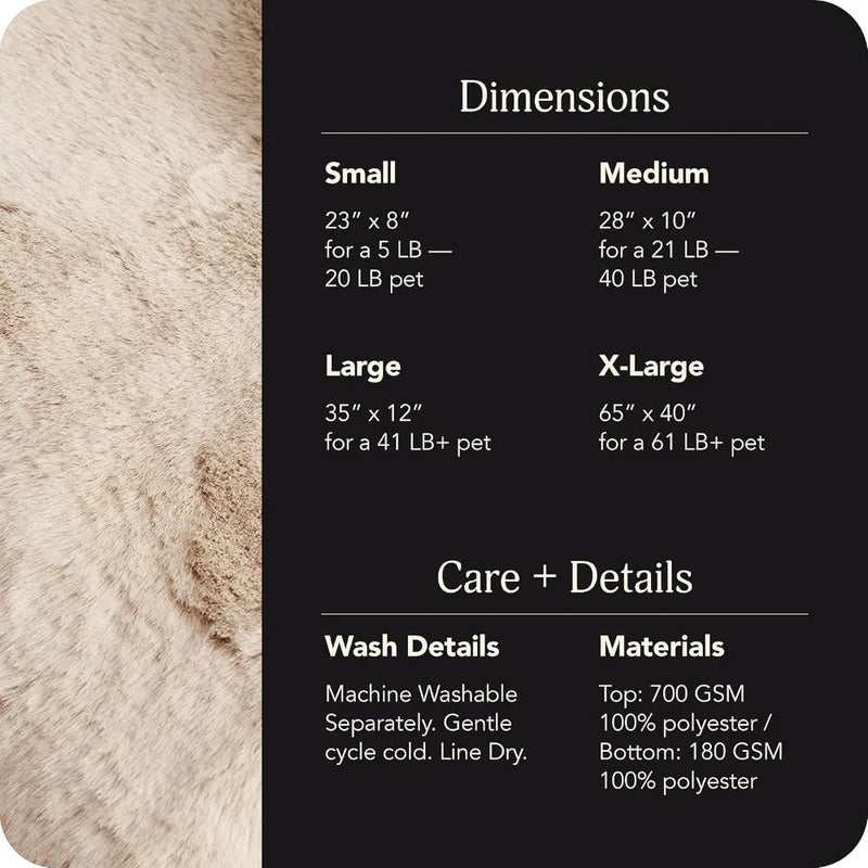 Large Pet Bed - Extra Soft Dog Bed