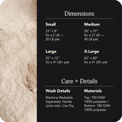 Large Pet Bed - Extra Soft Dog Bed