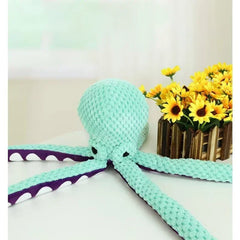 Interactive Plush Octopus Dog Toy with Sound