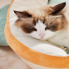 Cute Triangular Shape Pet Bed - Soft Cat & Small Dog Mat