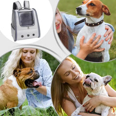 Pet Cat Carrying Bag – Portable Travel Carrier Backpack for Dogs & Cats