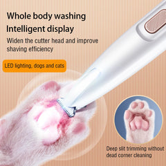 New Dog Paw Trimmer with LED Light