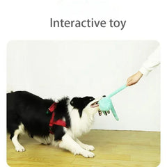 Interactive Plush Octopus Dog Toy with Sound