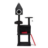 64" Gothic Cat Tree with Coffin Bed