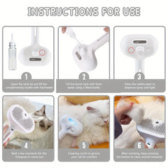 Pet Spray Hair Comb