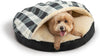 Orthopedic Cozy Cave Pet Bed - X-Large, Navy