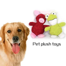 Plush Squeaky Dog Toy