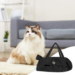 Multipurpose Ergonomic Nylon Cat Carrier with Carrying Strap