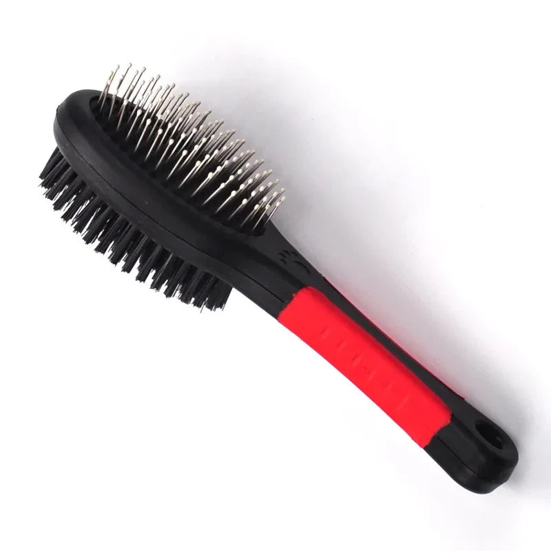 Pet Dog Needle Comb – Durable Double-Sided Bathing Brush