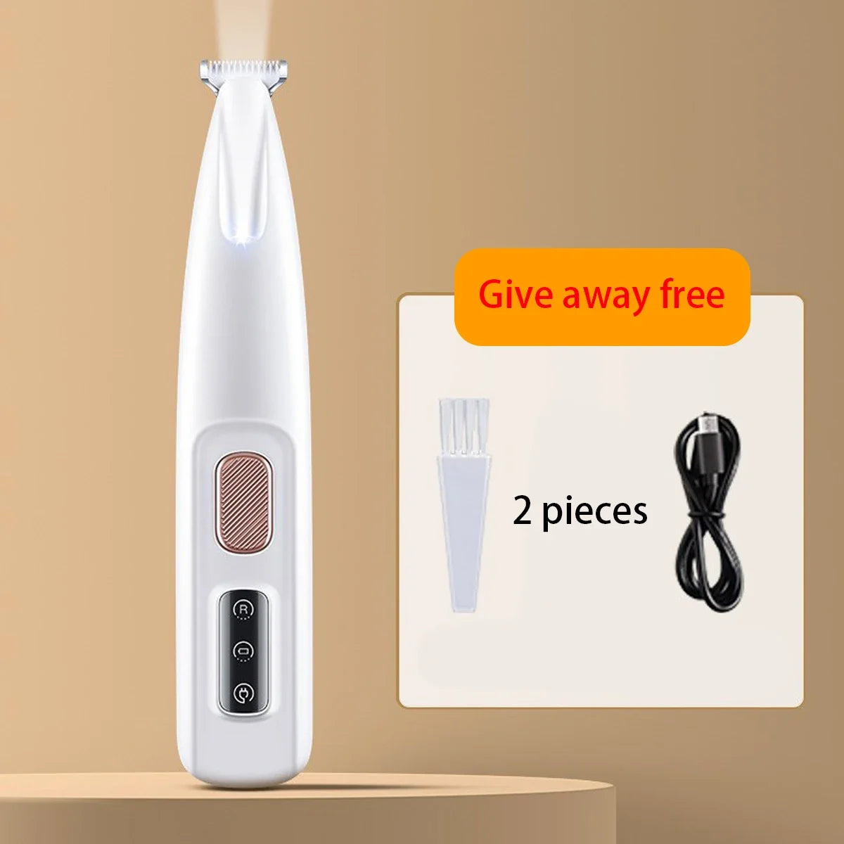 New Dog Paw Trimmer with LED Light