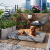 Dog Bed - 3D Microfiber Leather Cover