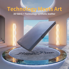 Dog Bed - 3D Microfiber Leather Cover