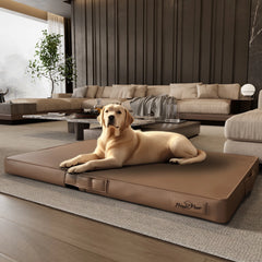 Dog Bed - 3D Microfiber Leather Cover