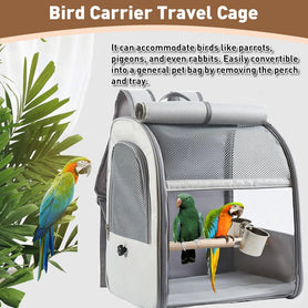Airline Approved Bird Carrier Travel Cage