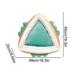 Cute Triangular Shape Pet Bed - Soft Cat & Small Dog Mat