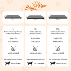 Dog Bed - 3D Microfiber Leather Cover