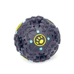 Interactive Squeaky Dog Puzzle Ball