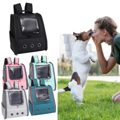 Pet Cat Carrying Bag – Portable Travel Carrier Backpack for Dogs & Cats