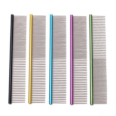 Pet Grooming Combs Aluminum Alloy Brush for Dogs & Cats