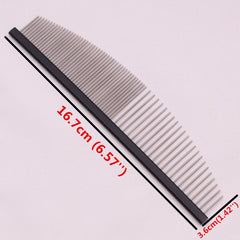 Pet Grooming Combs Aluminum Alloy Brush for Dogs & Cats