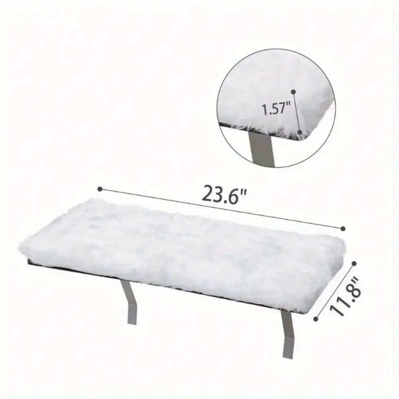 Window Installation Cat Habitat Bed - Adjustable Cat Shelf Seat