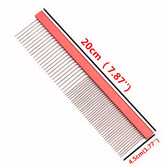 Pet Grooming Combs Aluminum Alloy Brush for Dogs & Cats
