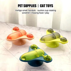 Rotating Flying Chair Cat Teaser Toy