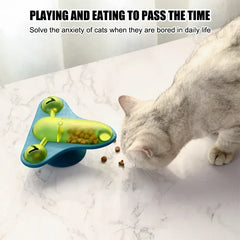 Rotating Flying Chair Cat Teaser Toy