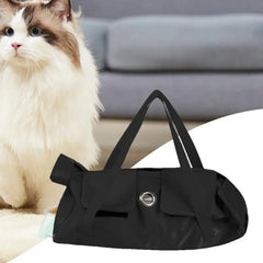 Multipurpose Ergonomic Nylon Cat Carrier with Carrying Strap